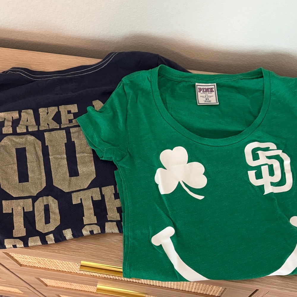 PINK Victoria's Secret x MLB Padres Tees